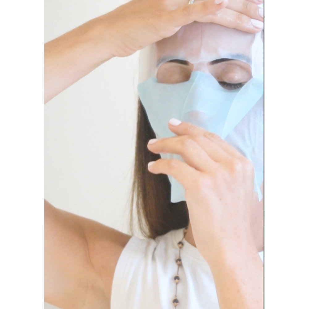 masque visage routine skincare Collagène marin anti-rides rides fermeté élasticité hydratation