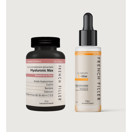 routine in out skincare éclat Glow vit c antioxydant