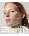 routine skincare hydratation acide hyaluronique base aqueuse