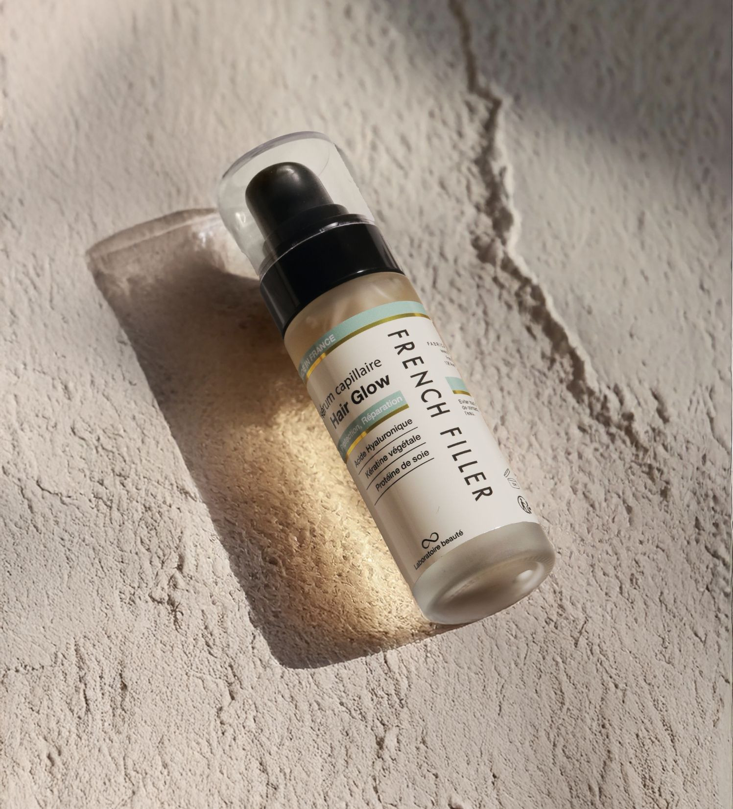 hairglow French filler acide hyaluronique kératine serum cheveux