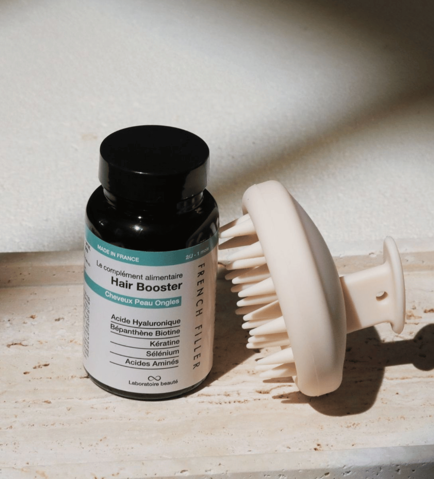 Brosse exfoliante - usage